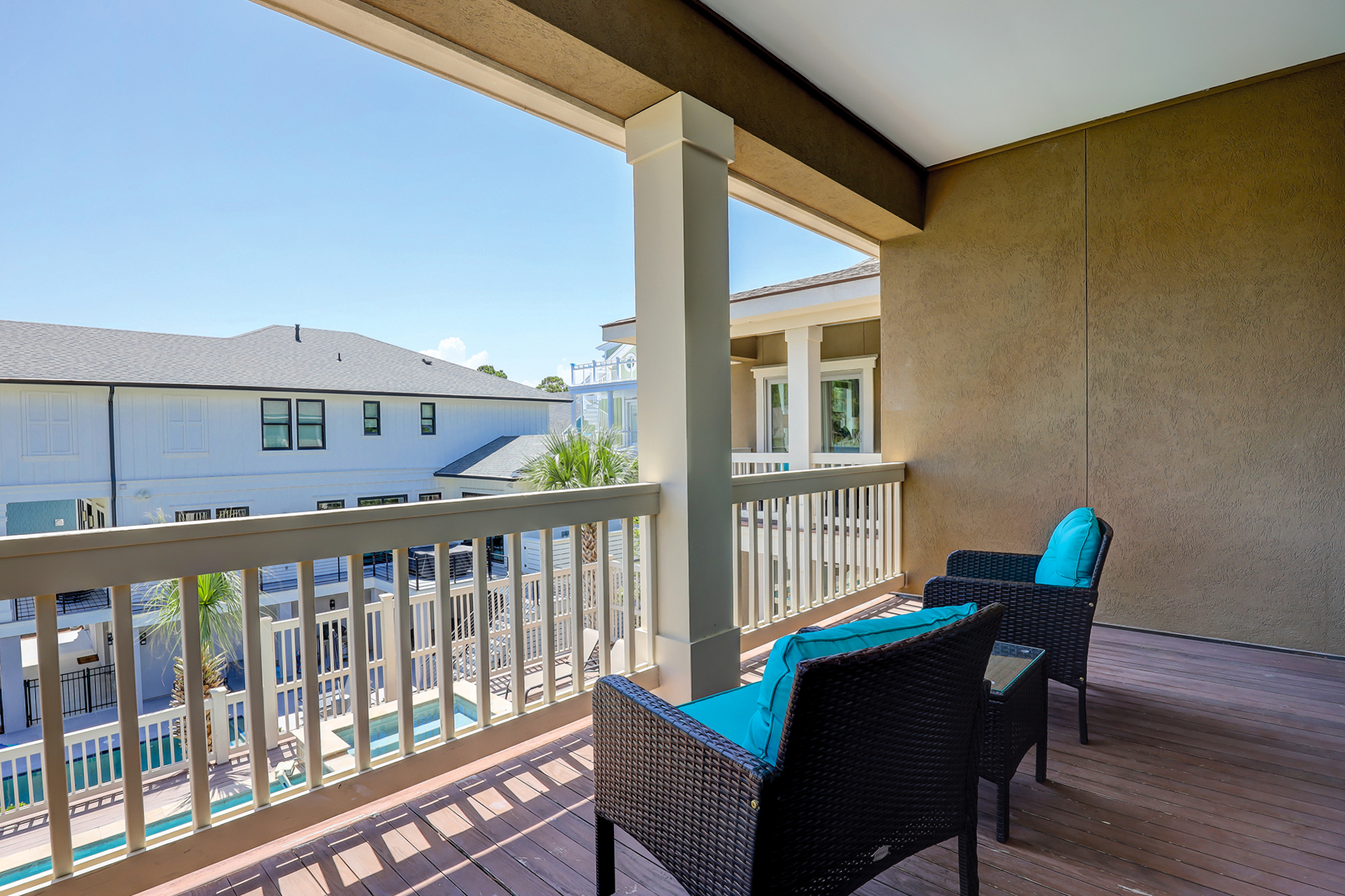 2nd Floor King Suite Patio