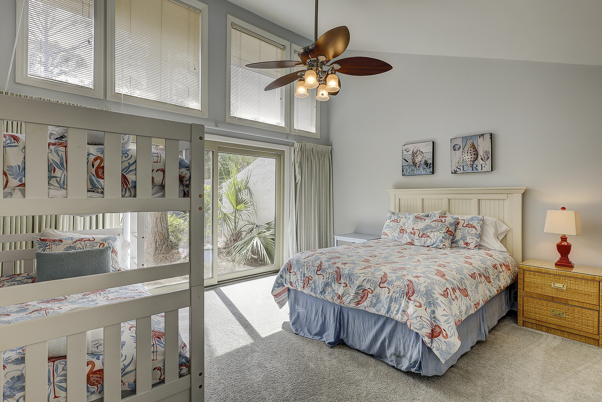 Guest Suite - 1 Queen, 1 Bunk (2 Twins) - Sleeps 4