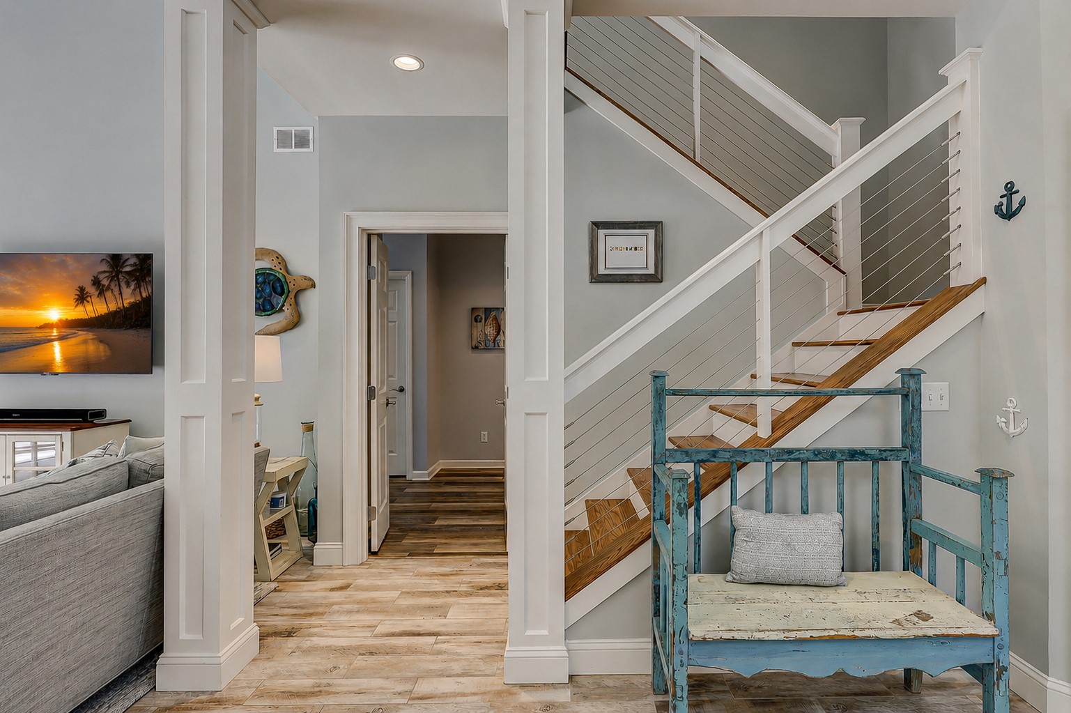 Entrance and Stairway to 2nd Floor