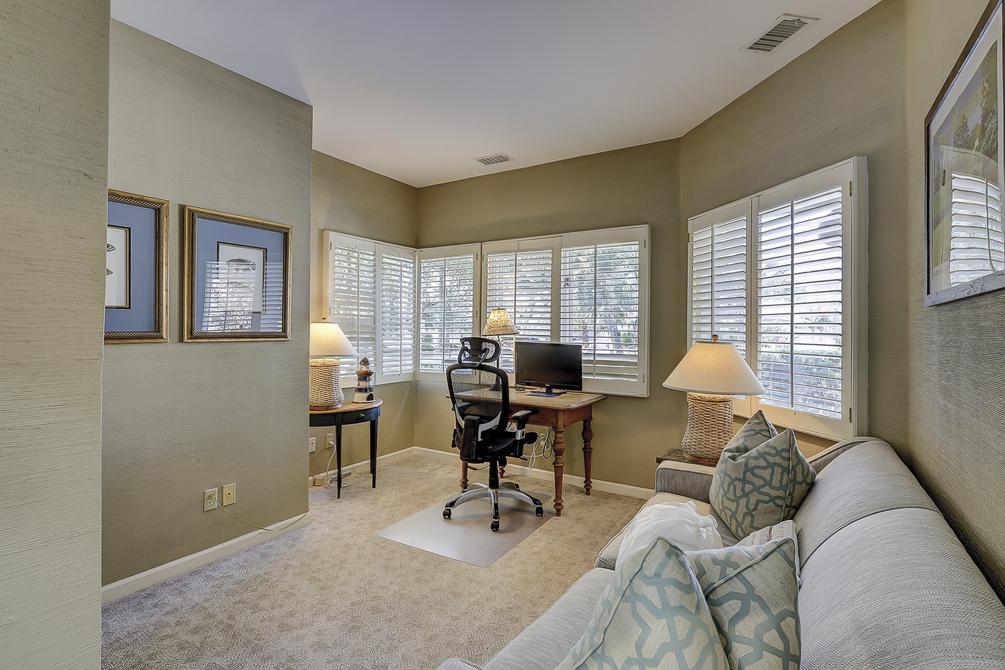 Office with Sleeper Sofa