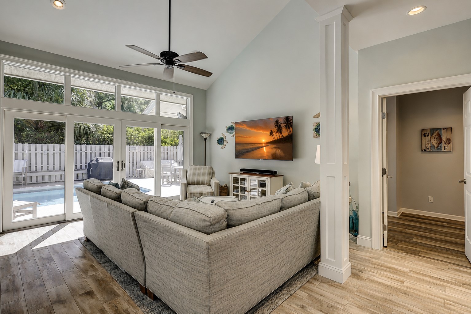 Off Kitchen Living Area