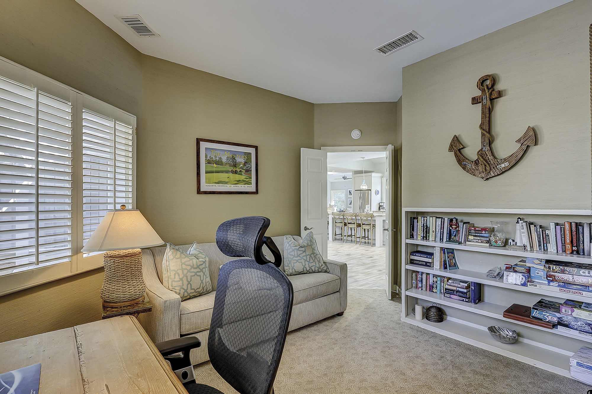 Office with Sleeper Sofa