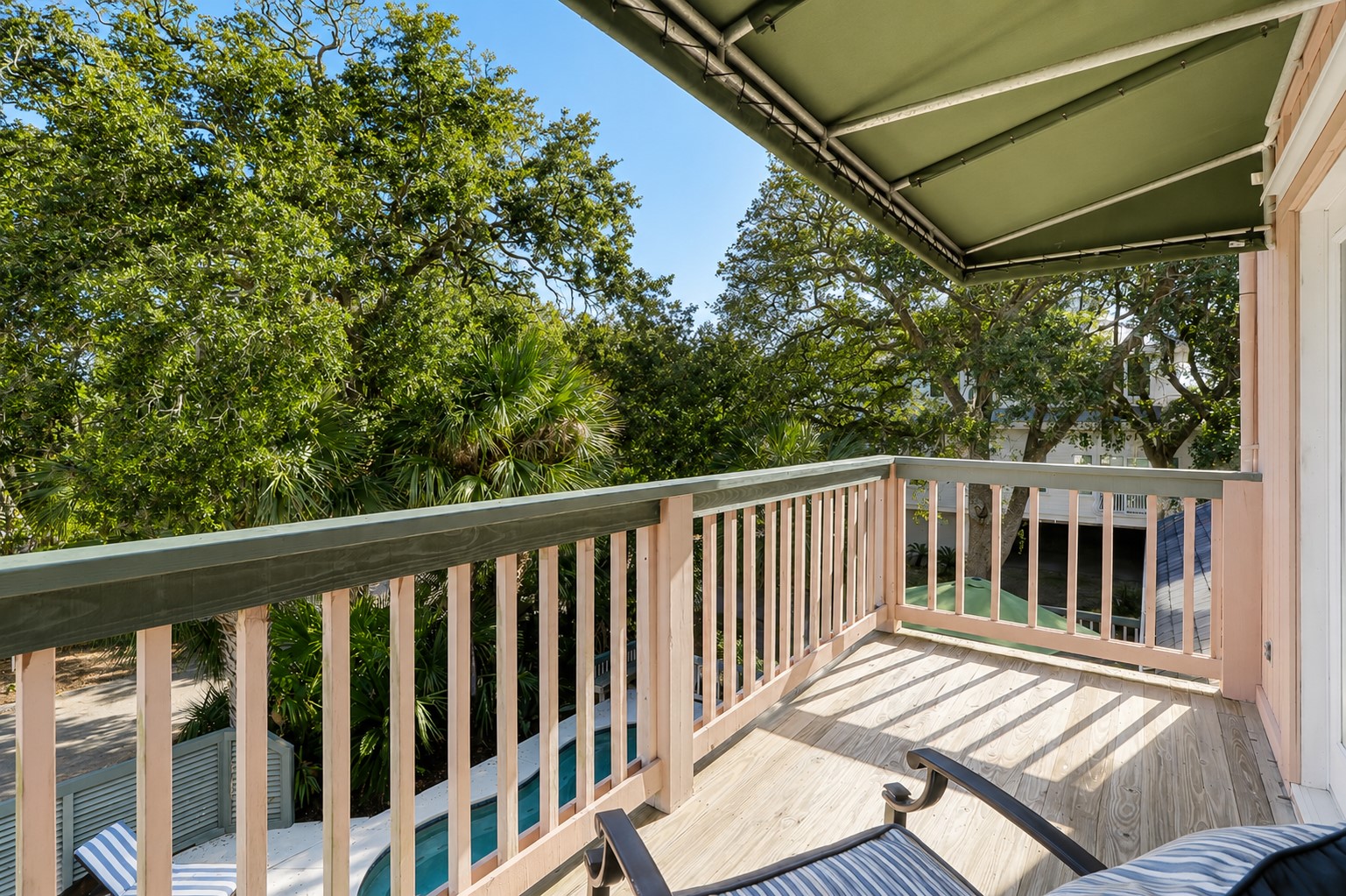 King Suite Patio - 128 Dune Lane - The Vacation Company