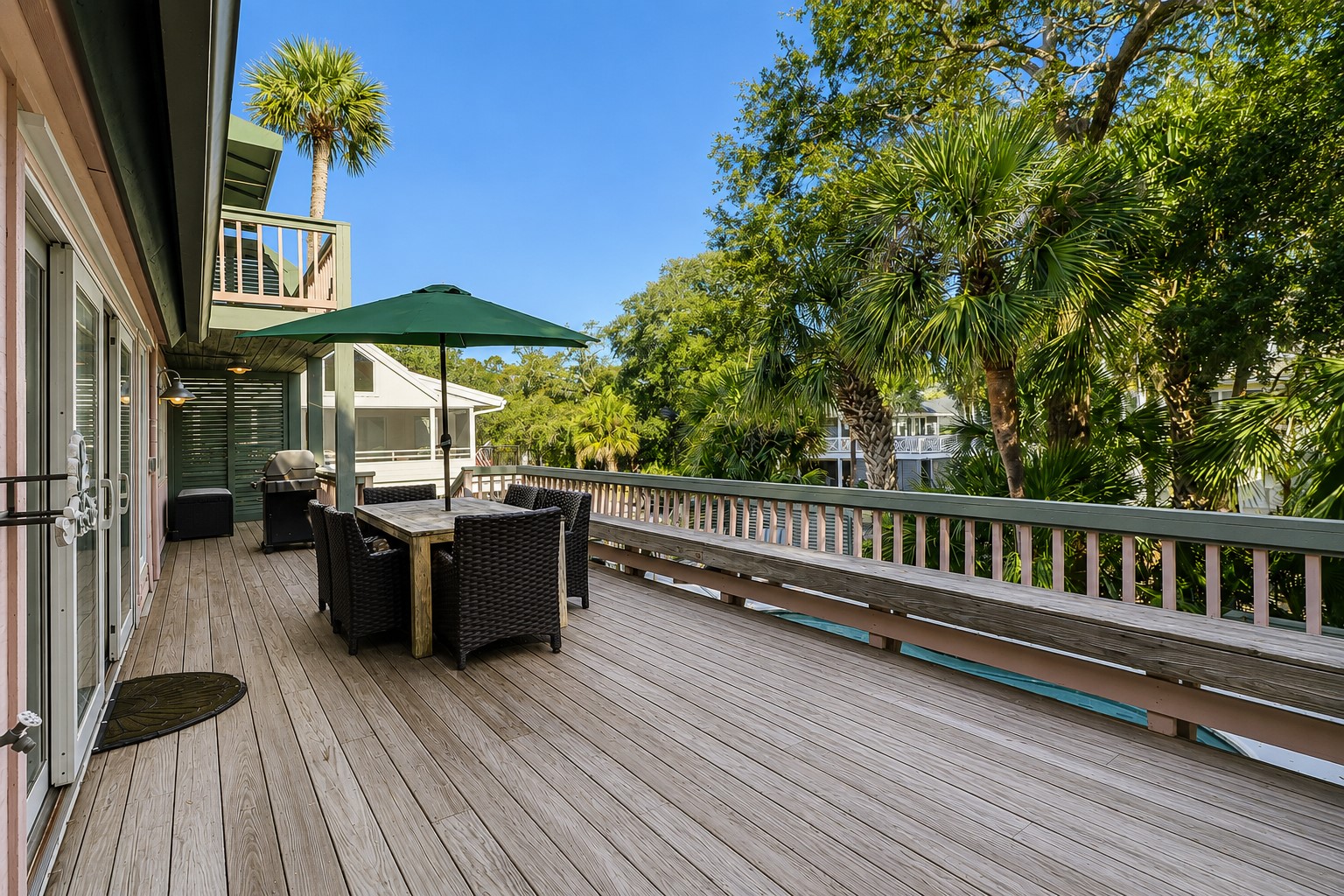 Outdoor Dining & Grilling Area - 128 Dune Lane - The Vacation Co