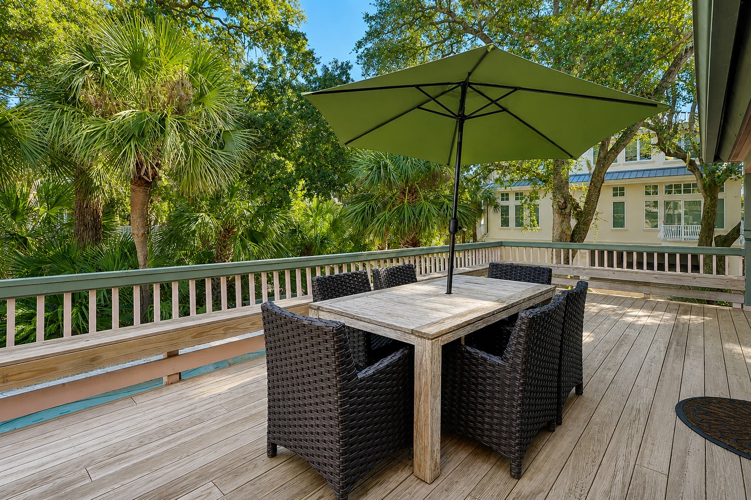 Outdoor Dining Area - 128 Dune Lane - The Vacation Company