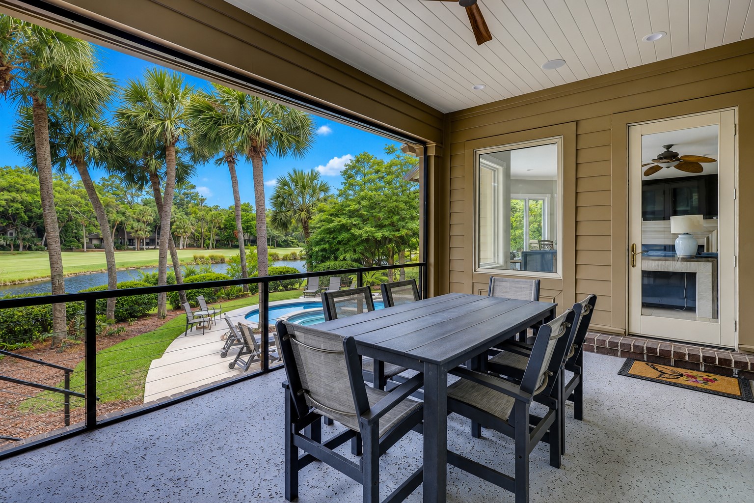 Screened Porch - 4 Beach Lagoon