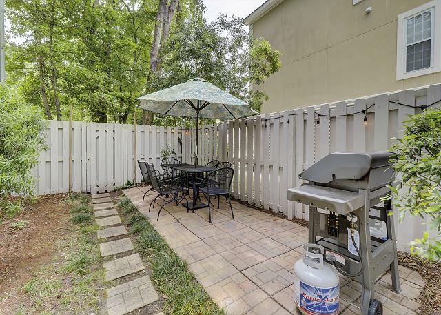 Grilling and Outdoor Dining Area