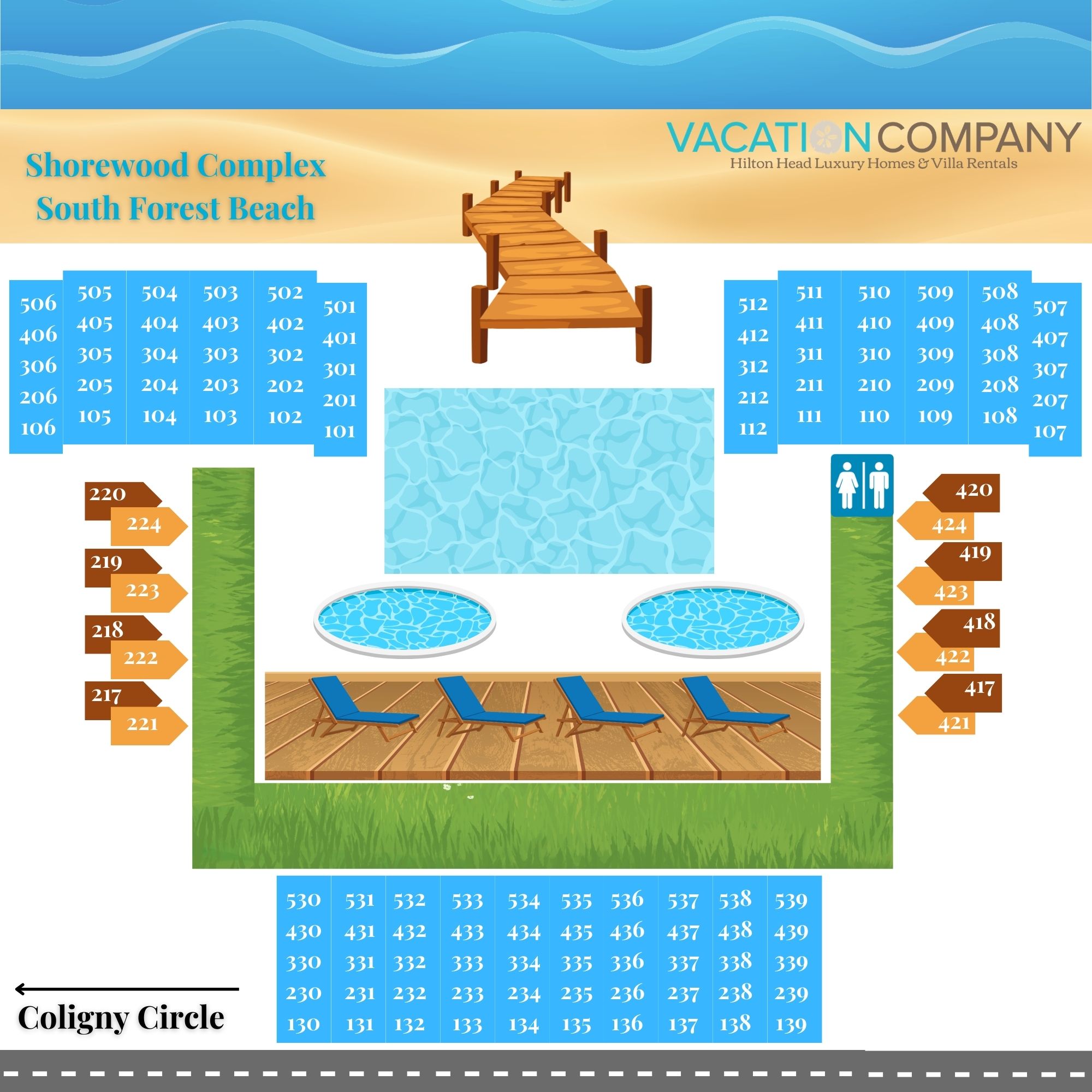 Shorewood Complex Map
