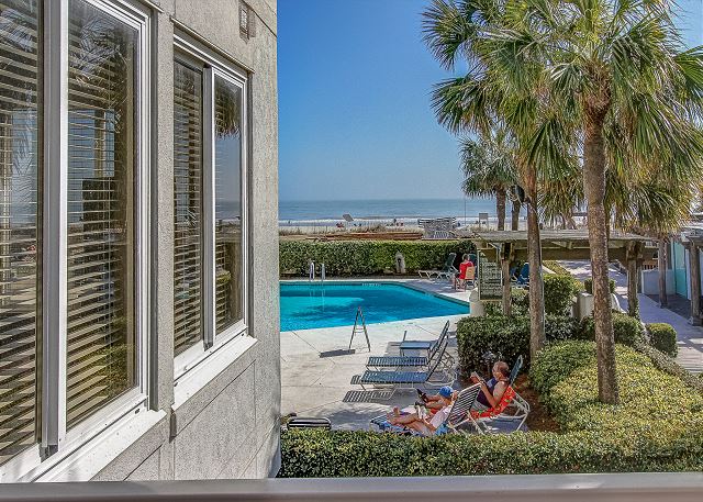 King Suite Patio View