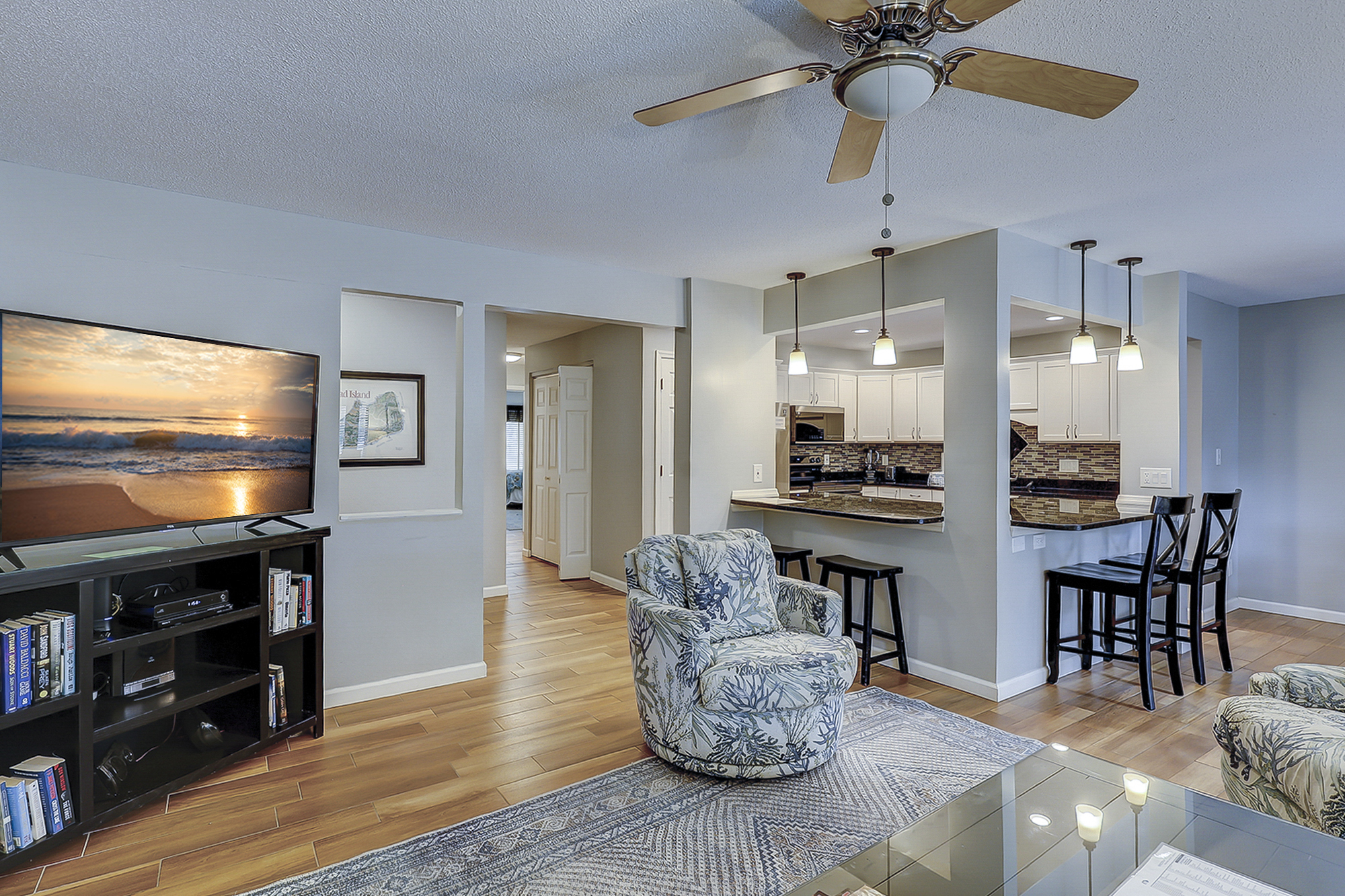 Living Room & Kitchen View