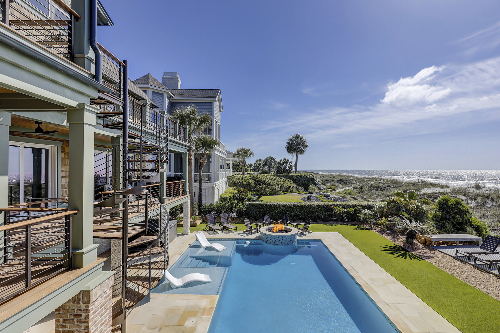 Pool Area & Fire Pit