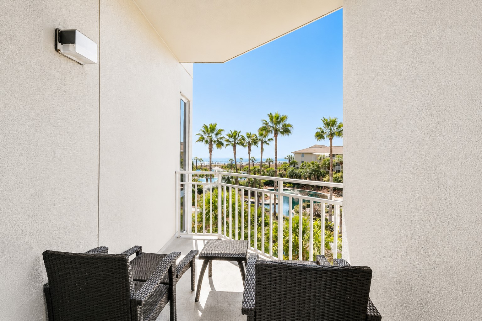 King Suite Patio View