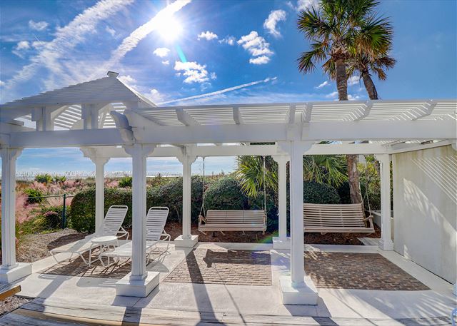 Poolside Lounge Area