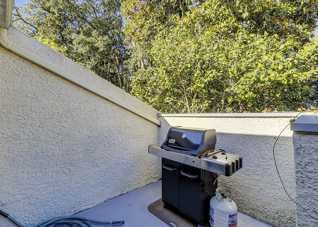 Front Patio Grilling Area