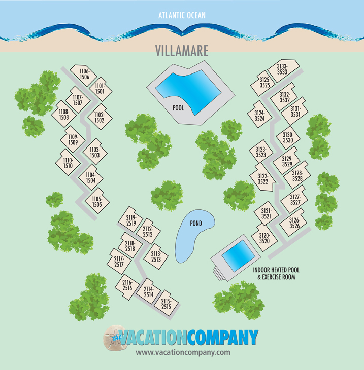 Villamare Property Map