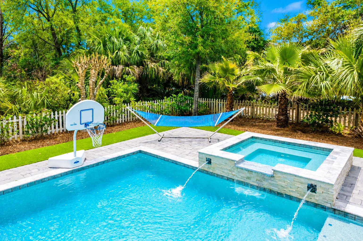 Pool area