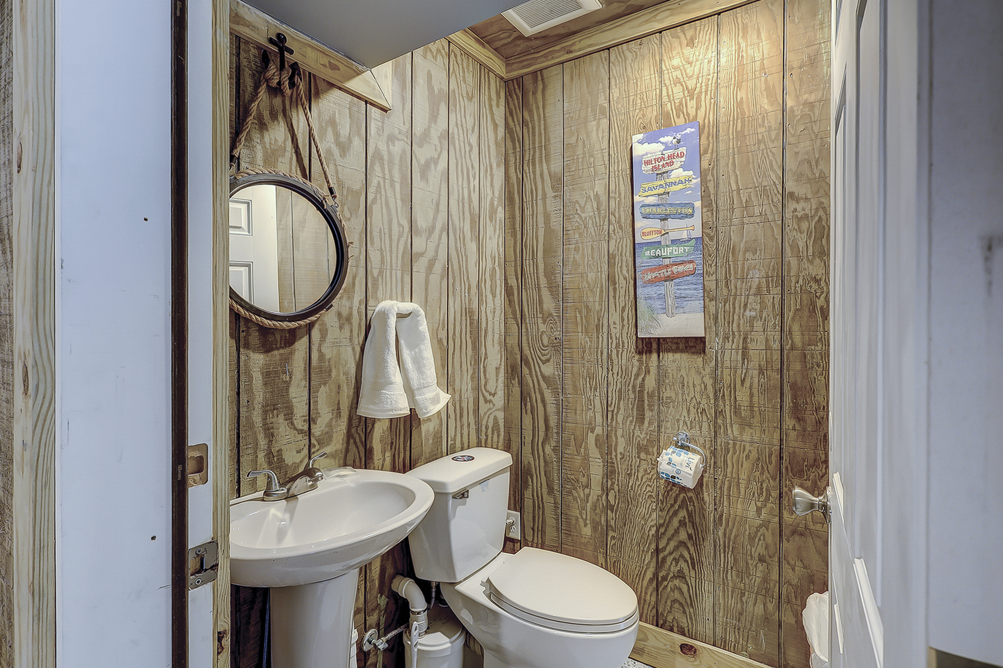 Poolside Bathroom