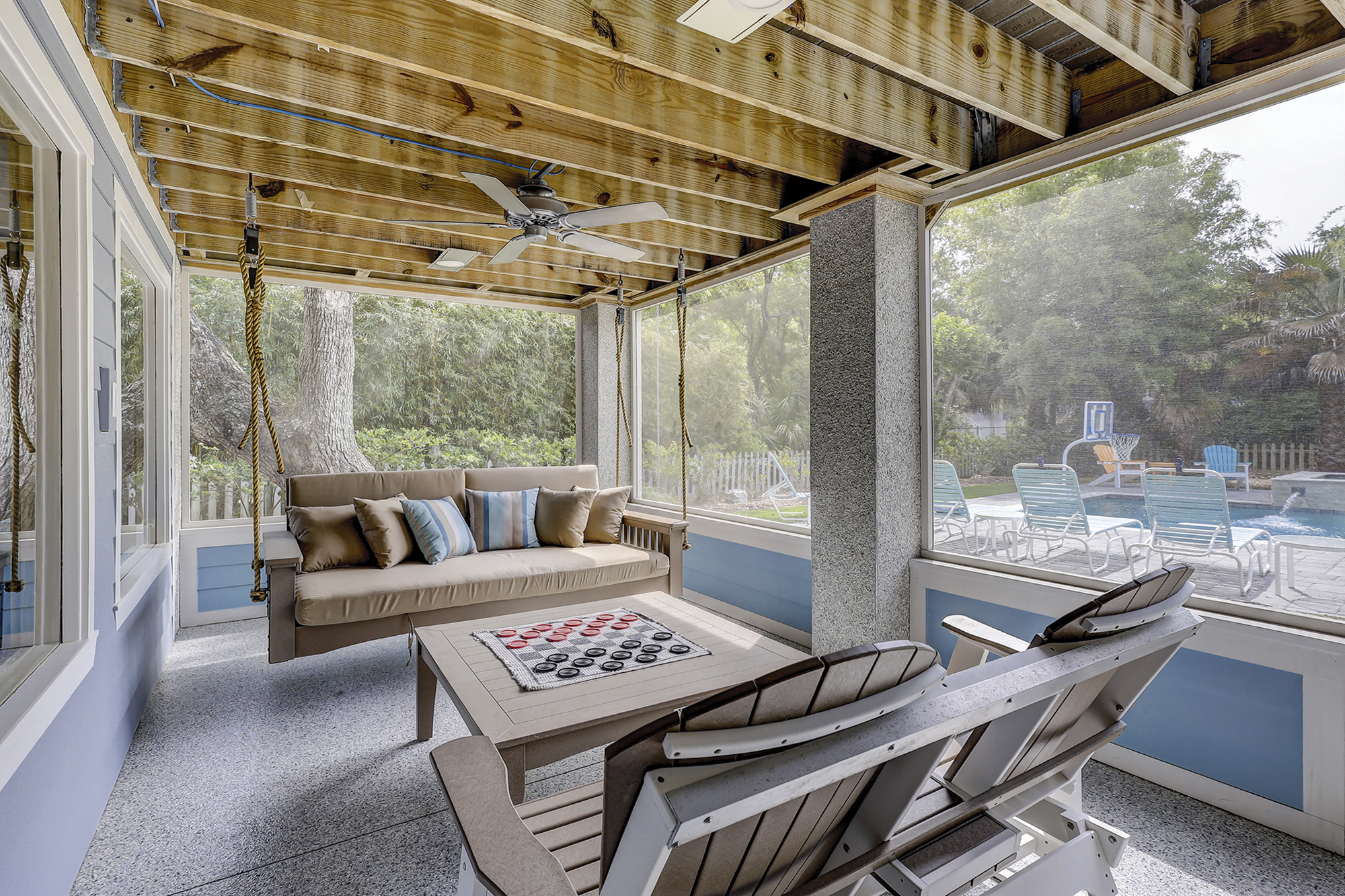 Garage Entertainment Area