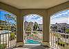 Master King Suite private balcony with ocean view - 2nd floor