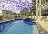 Elevated Pool & spa with outside grill