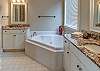 FB-1 - King Suite Full Bathroom with a whirlpool tub - 1st floor