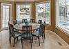 Dining area with beautiful outside views - 1st floor