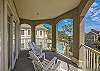 Master King Suite private balcony with ocean view - 2nd floor
