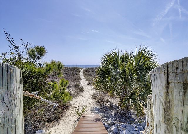 Private Beach Path