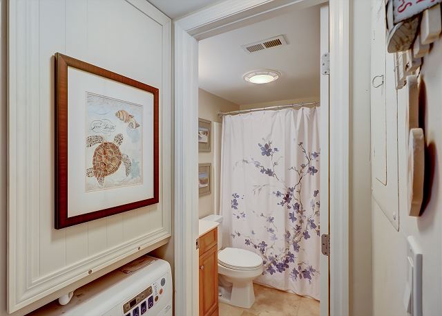Laundry & Full Bathroom