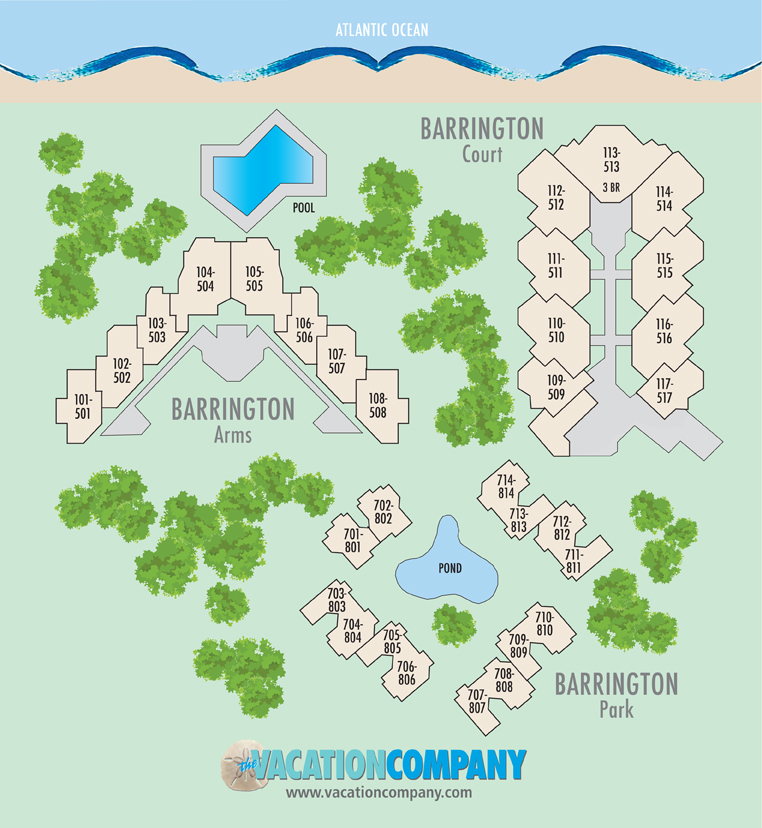 Barrington Property Map