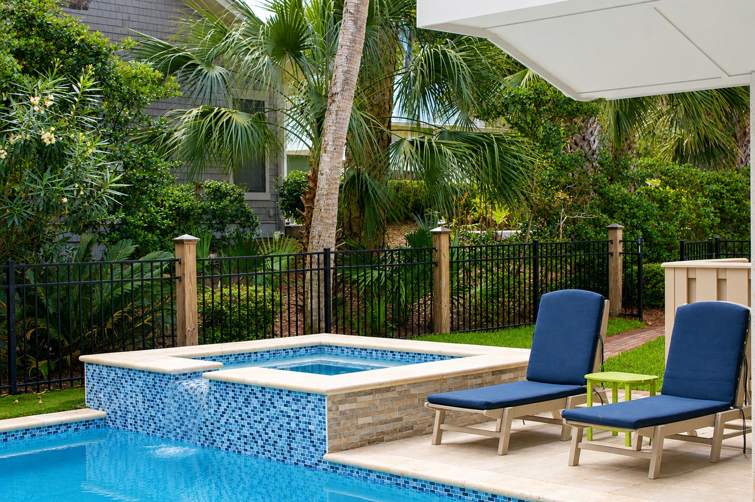 9 Snowy Egret - Poolside