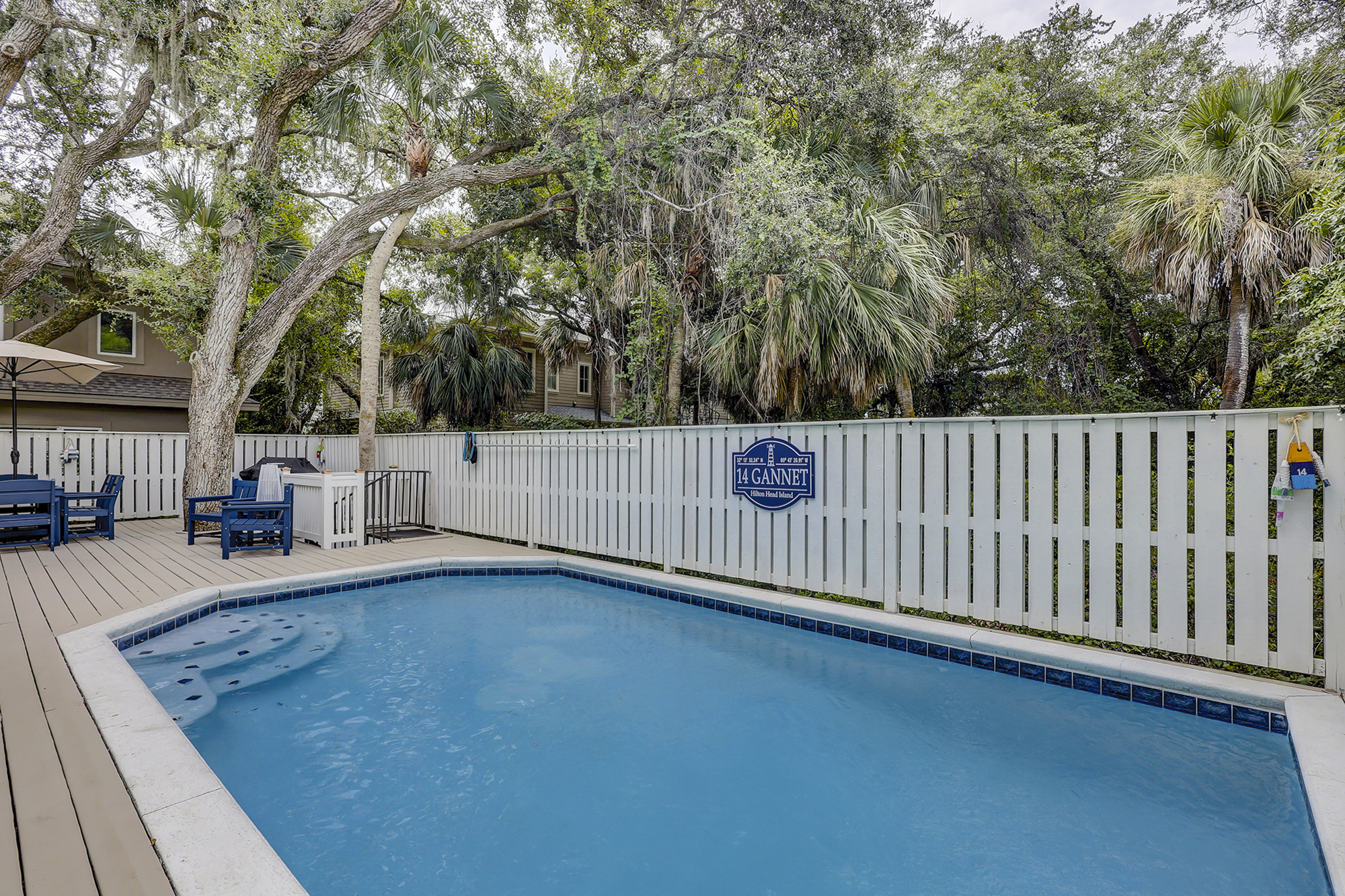 Pool Deck - 14 Gannet Street - The Vacation Company