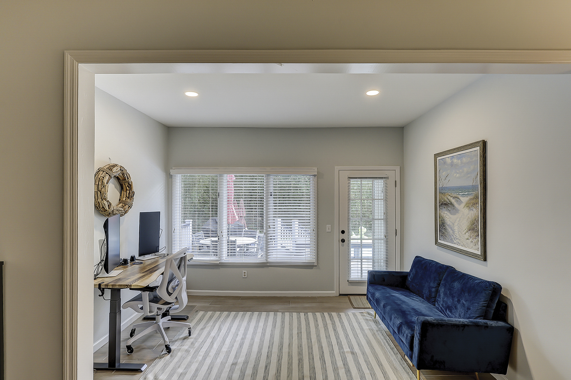 Guest Bedroom with Desk/Side Office