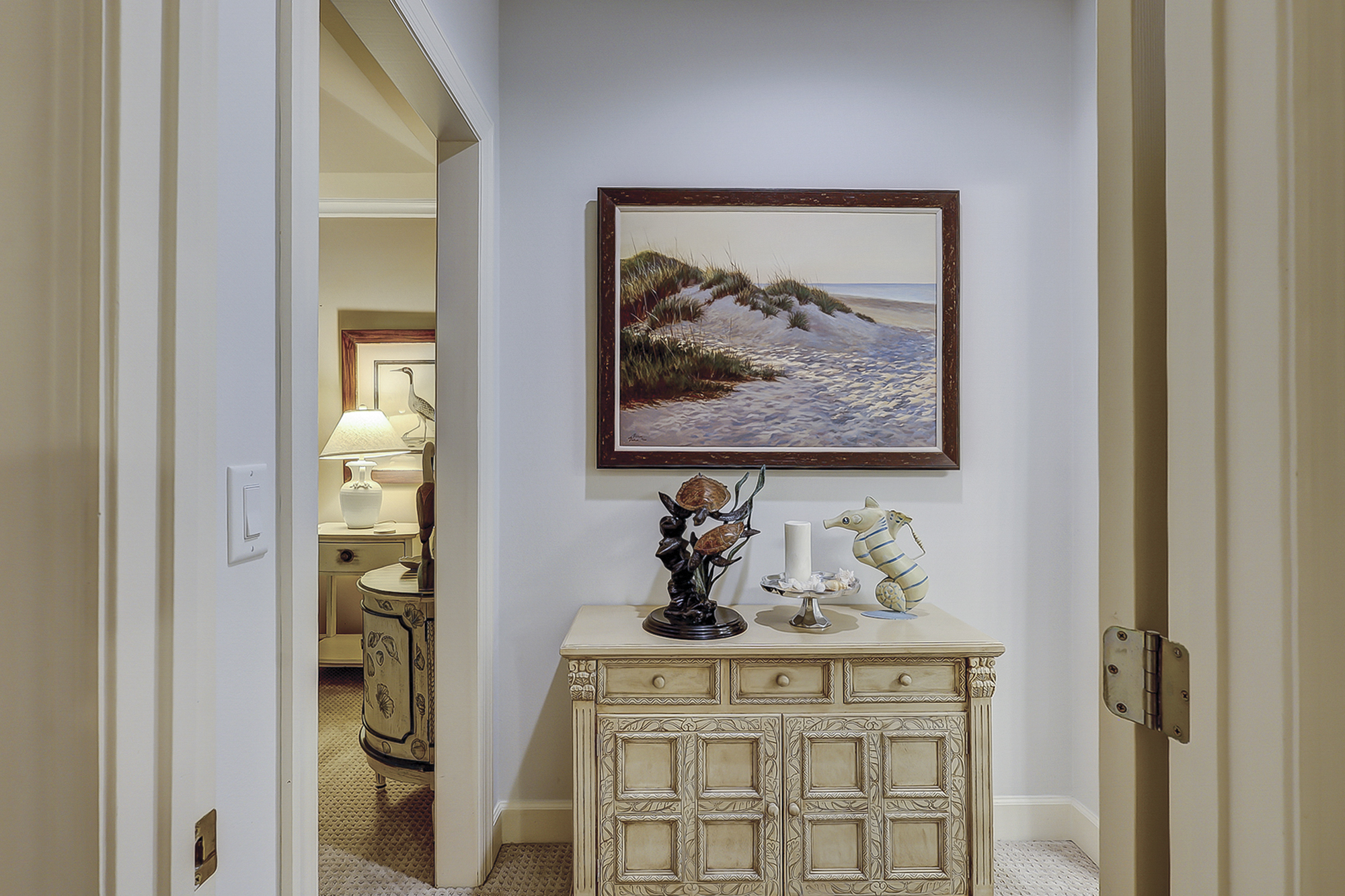 Entryway to Primary King Suite