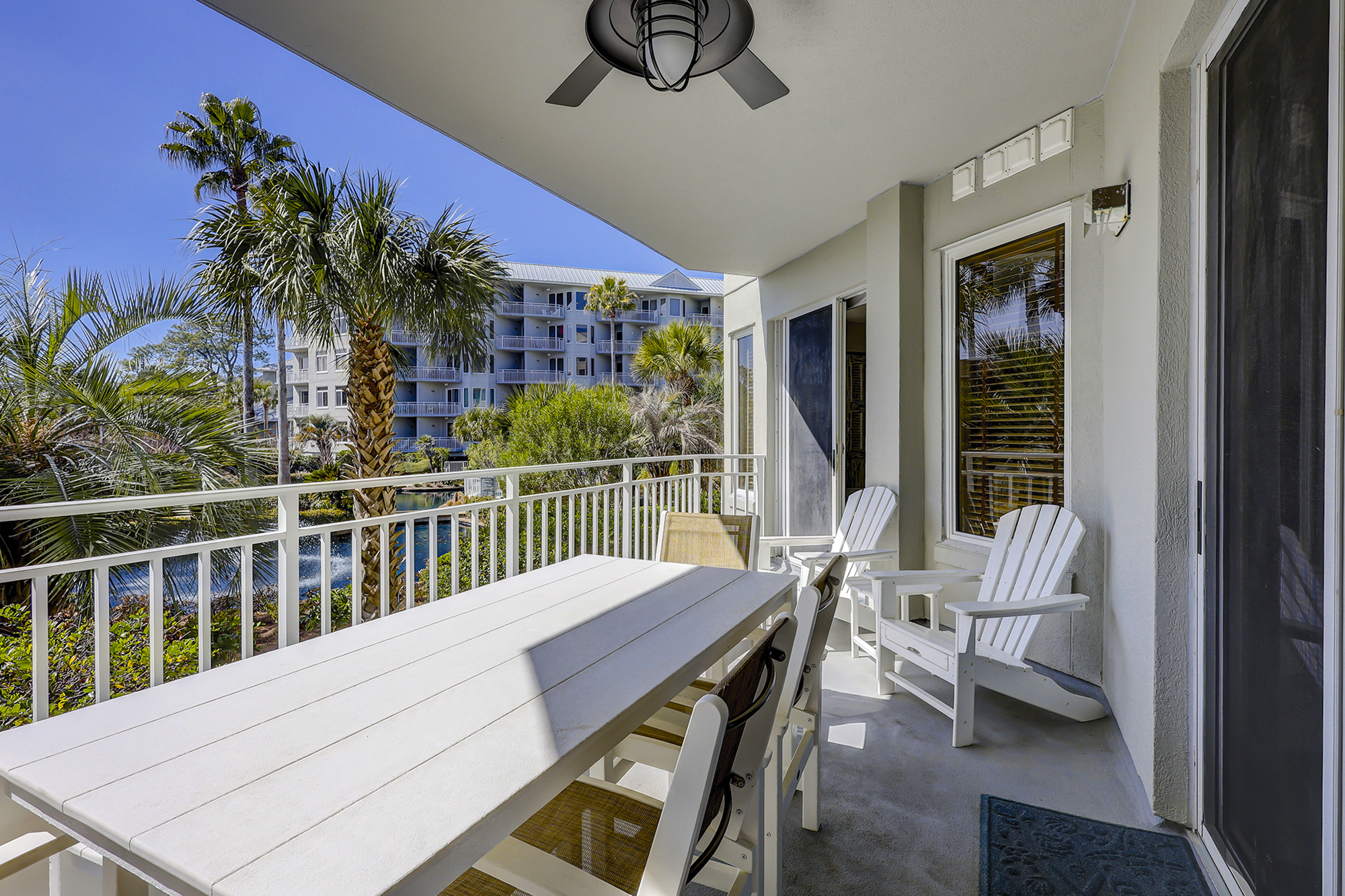 Dining Area on Balcony