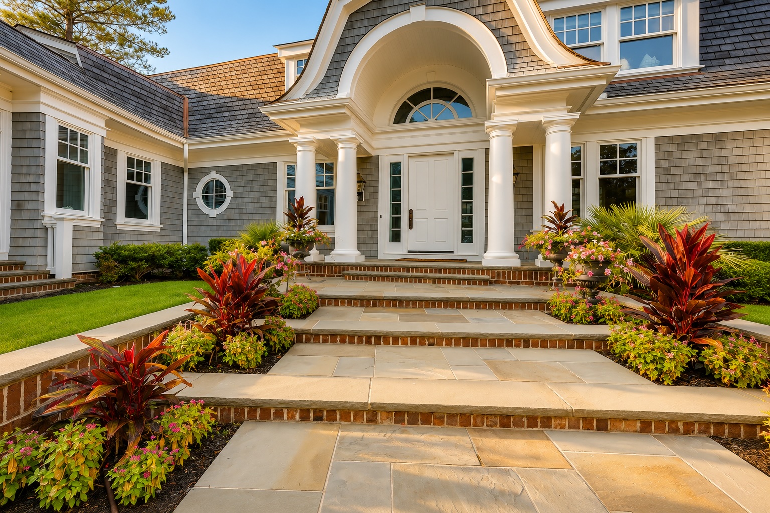 Gull Island Manor - Front Entrance