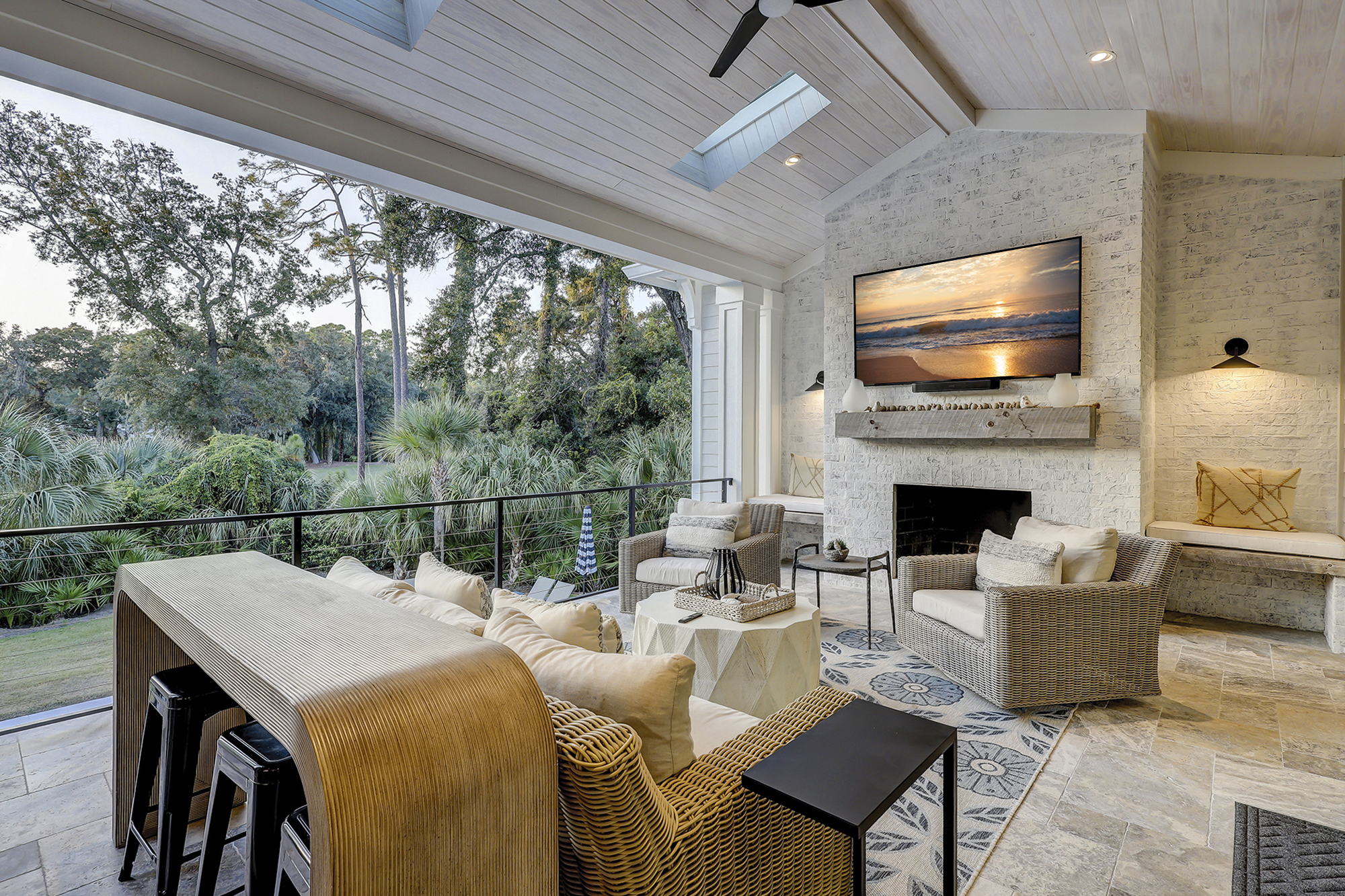 Main Floor Outdoor Living Area