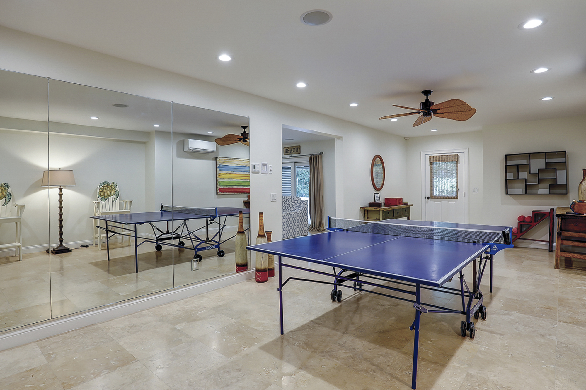 Ground Floor Living Area & Ping Pong