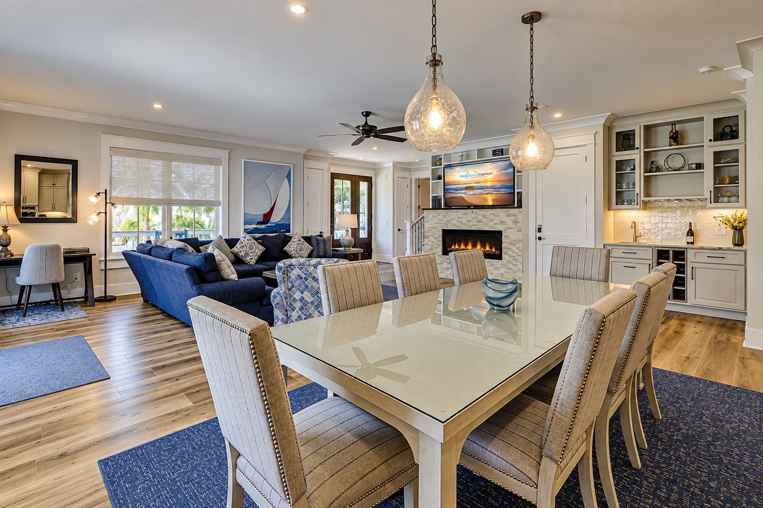 42 Dune Ln - Dining/Living Area