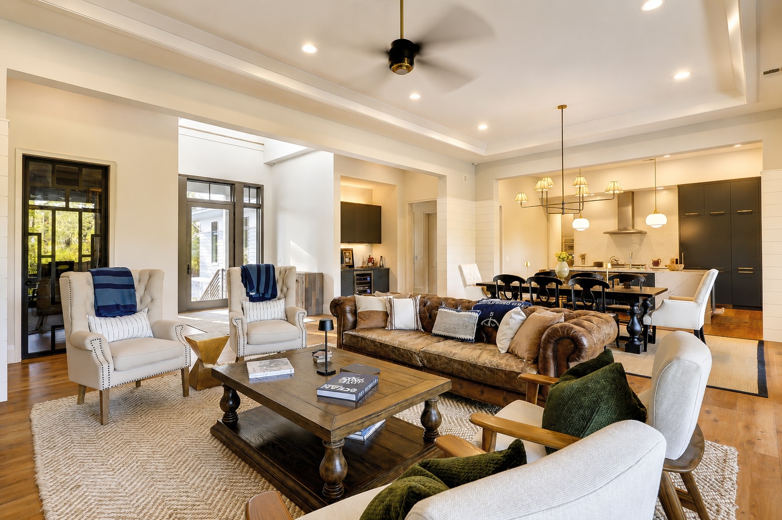 146 North Sea Pines - Interior Open Floor Plan