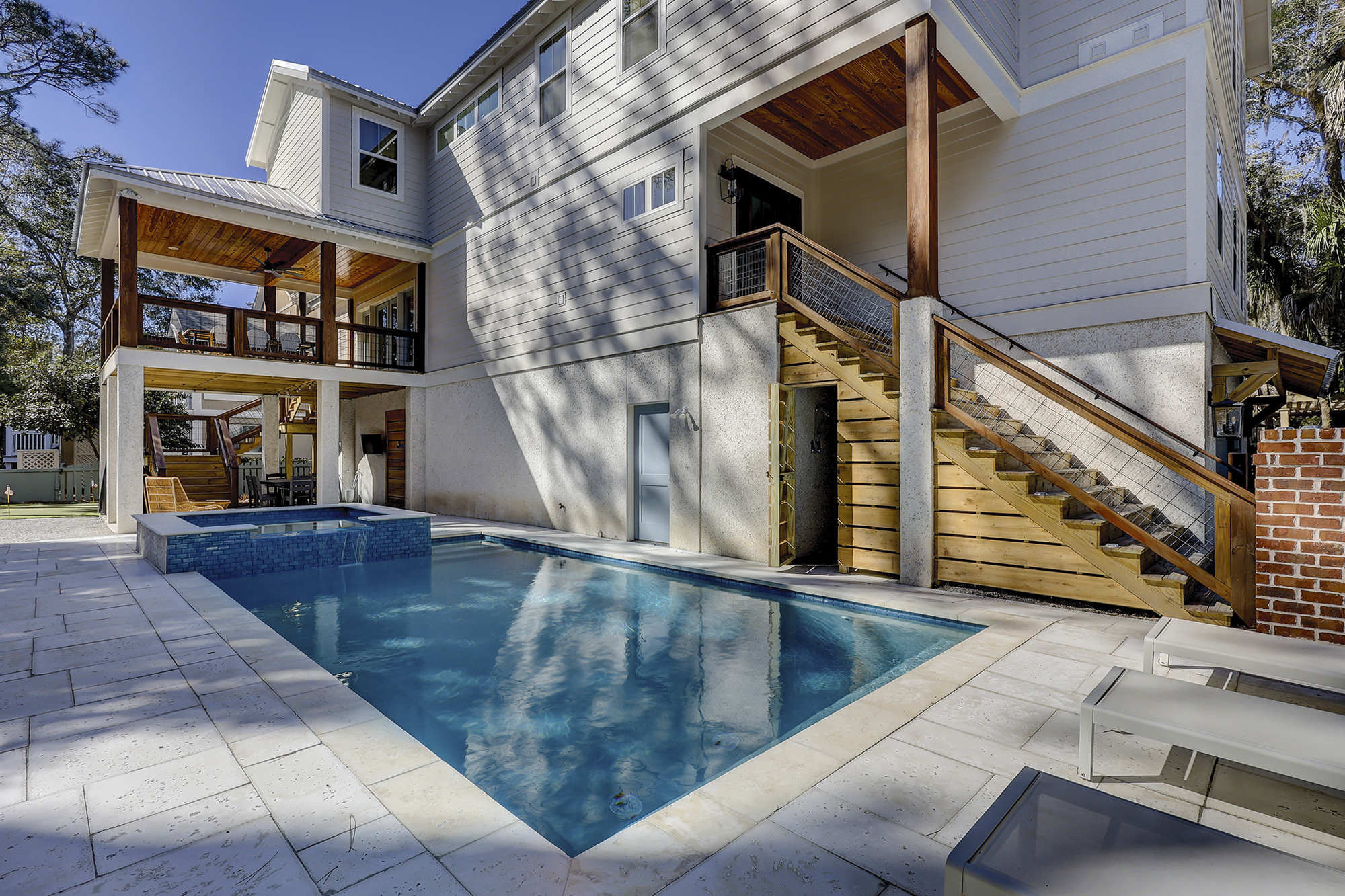 Pool Area & Outdoor Shower