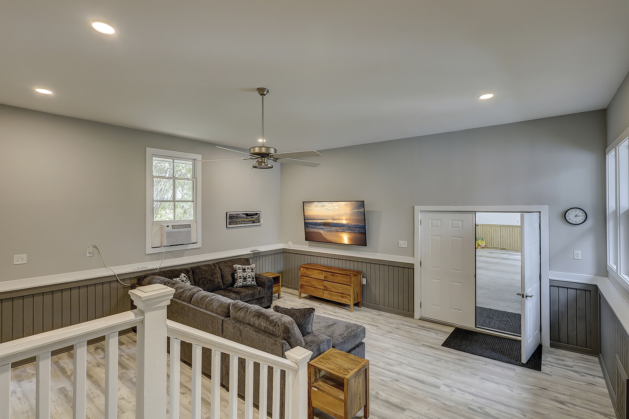 Second Living Room and Entertainment Room - Off the Garage