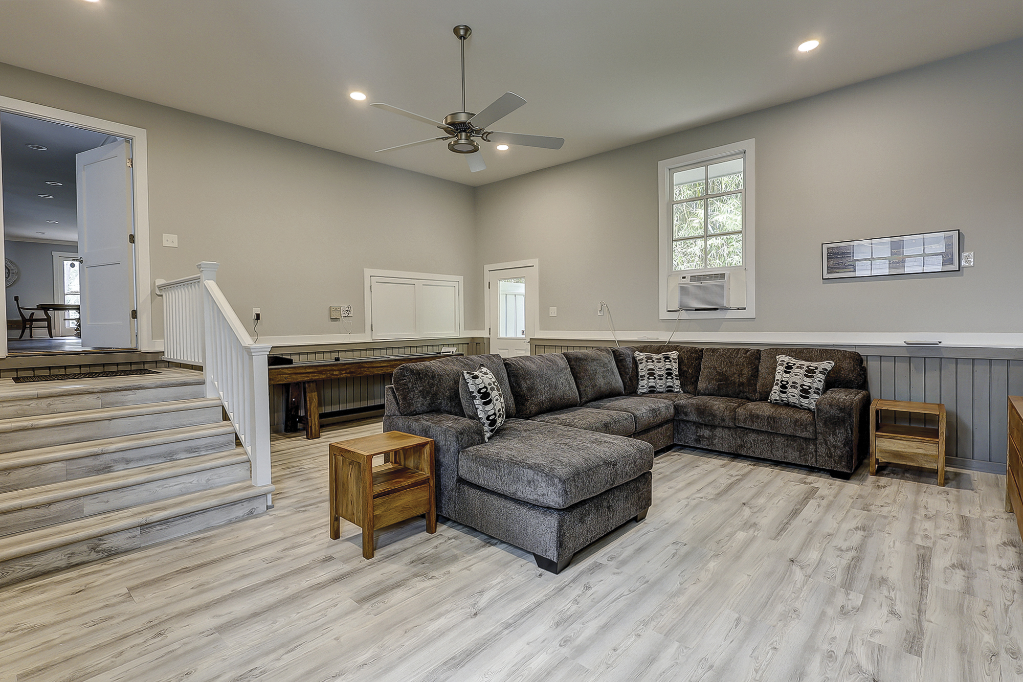 Second Living Room and Entertainment Room - Off the Garage