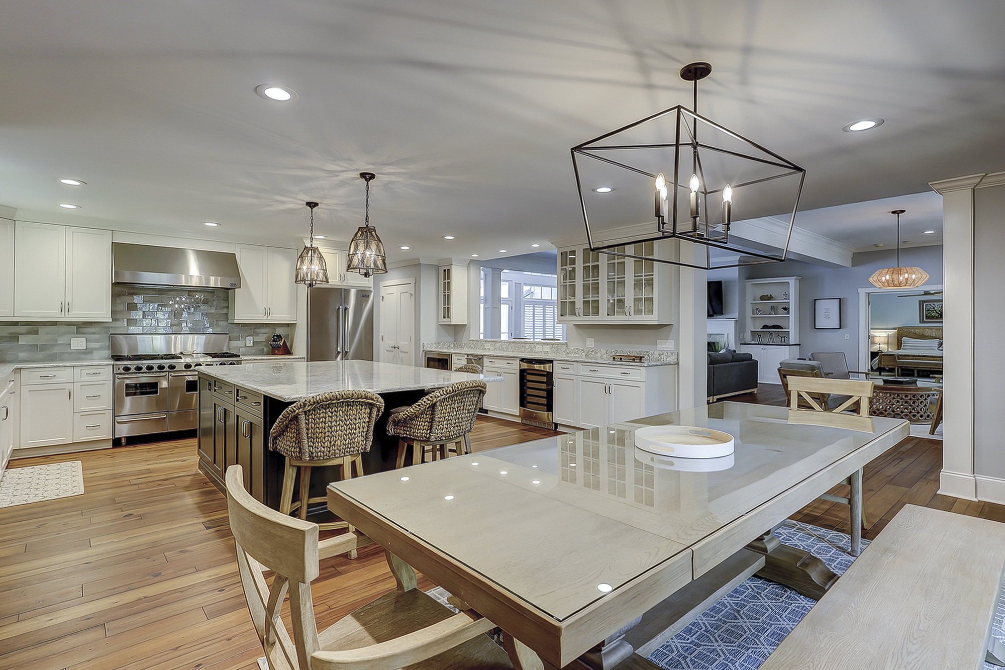 Dining Room and Kitchen View