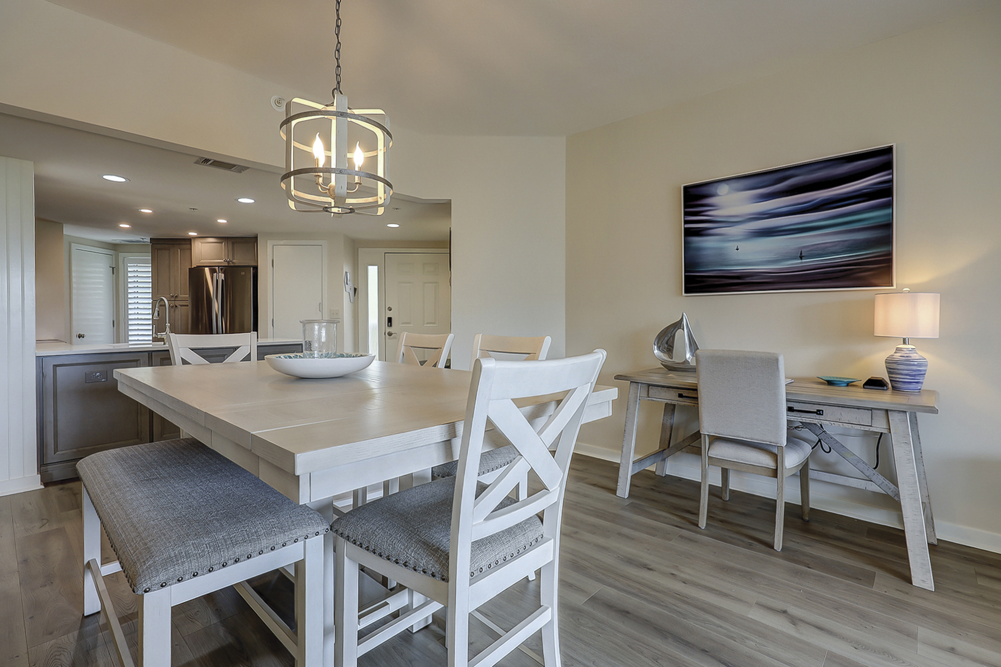 Dining Area & Work Station