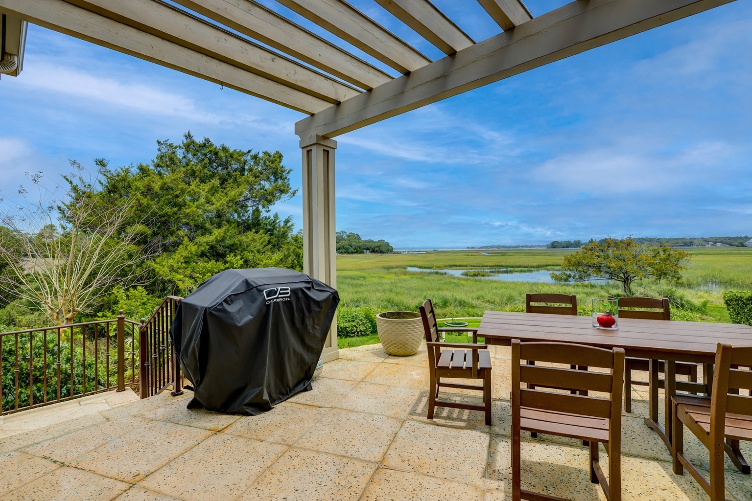 Grilling Area Off the Porch Area