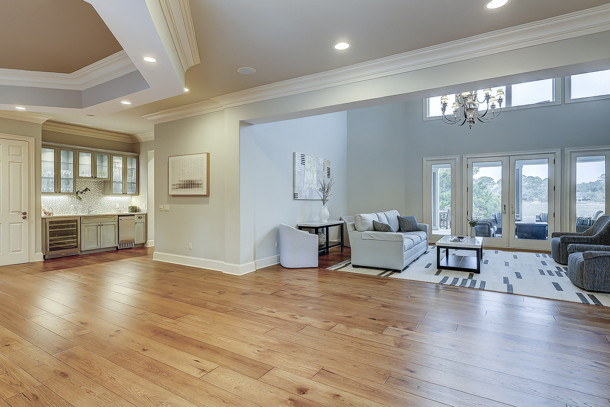 Entry & Front Living Area