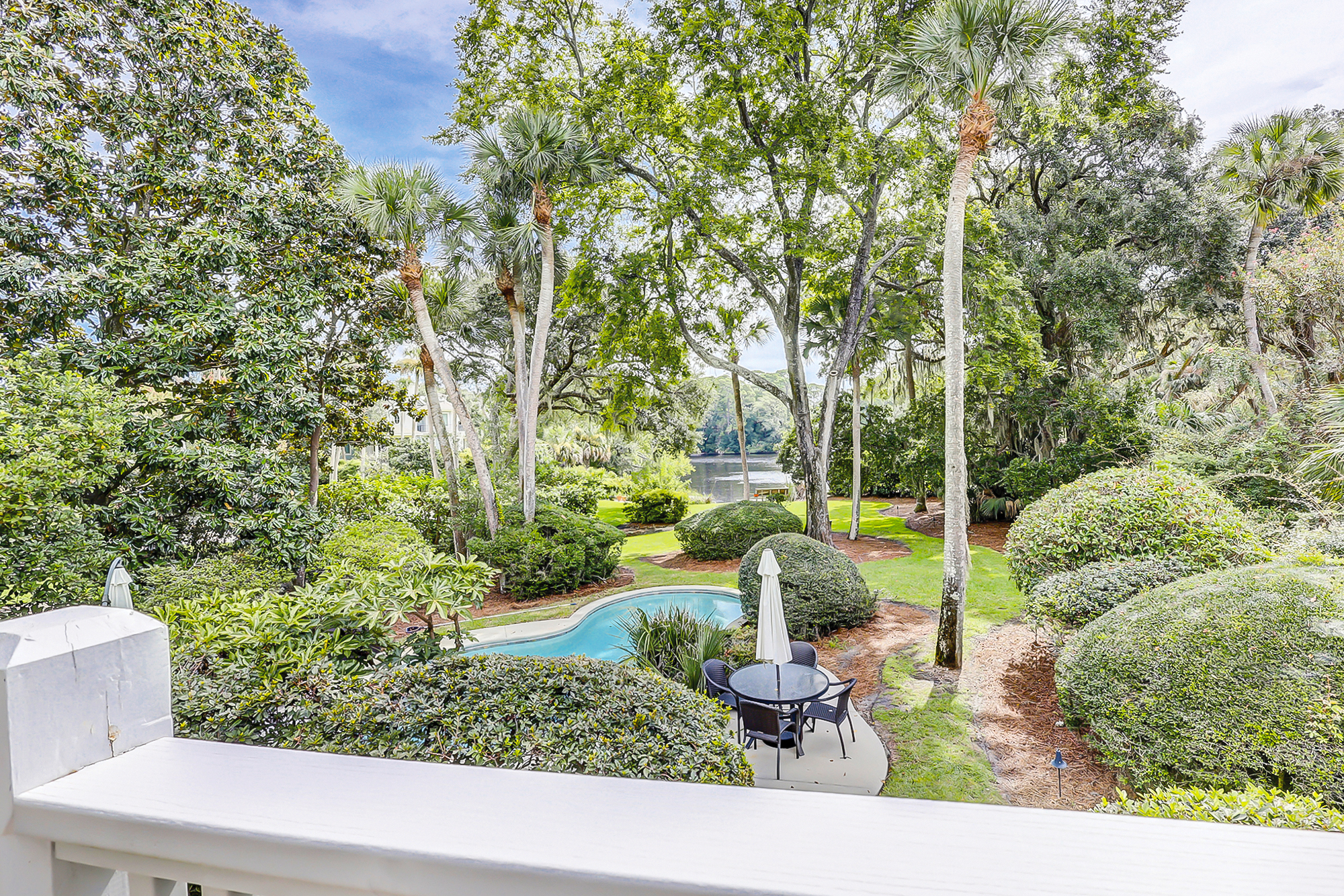 Outdoor Dining Area View