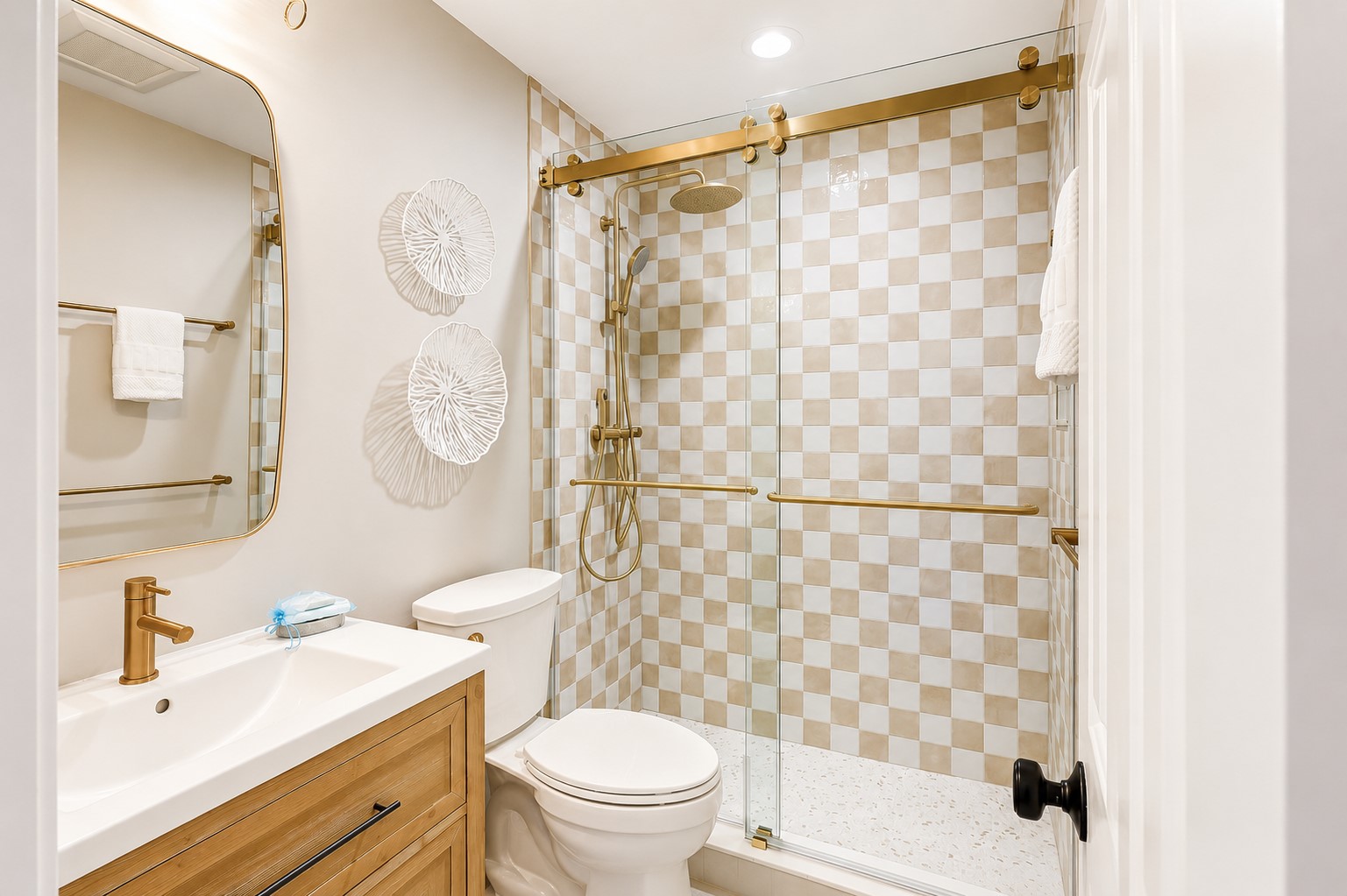 Hall Full Guest Bathroom