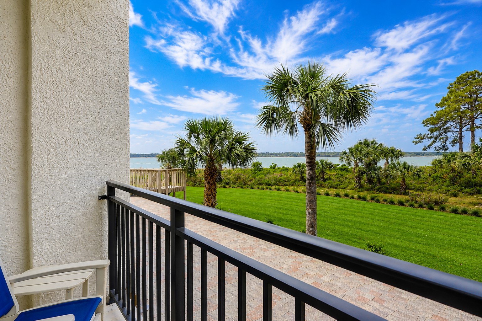 King Suite Patio View